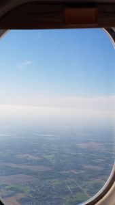 Such a clear day to fly to Texas!