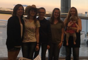Our group before we departed from Indy!
