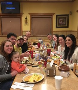 Everyone at Taqueria Jalisco at the end of a long day.