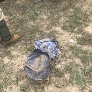 Backpacks that were left behind