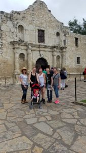 Group photo at the Alamo.