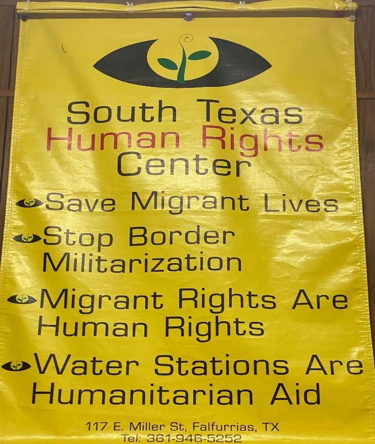 Poster of the South Texas Human Rights Center