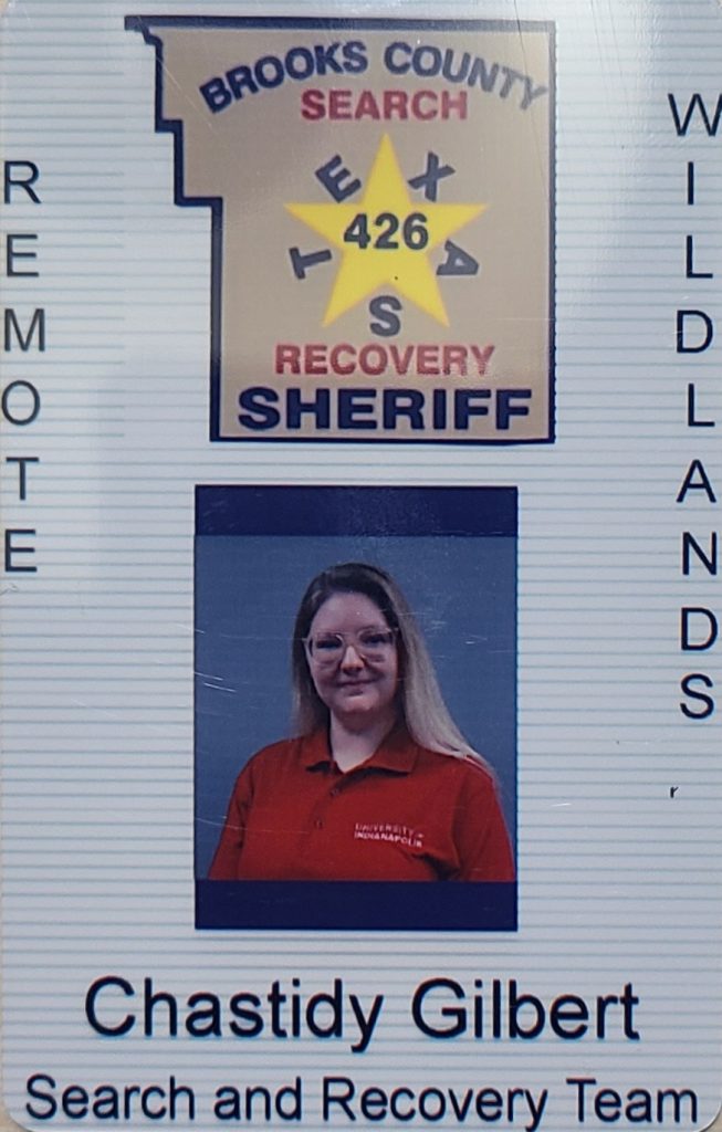 Personalized ID cards made for each member by Deputy Don White!