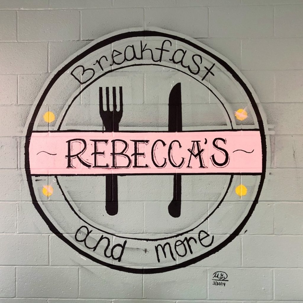 Rebecca's Restaurant in Falfurrias, Texas.