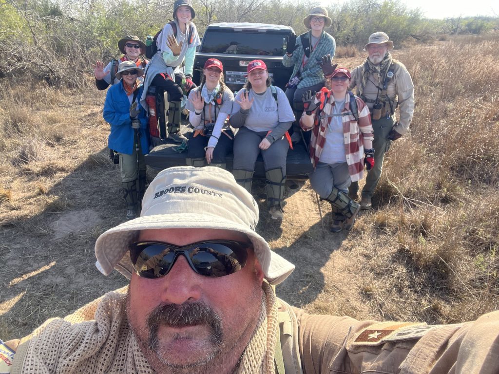 The Beyond Borders team at the end of our final day in the field