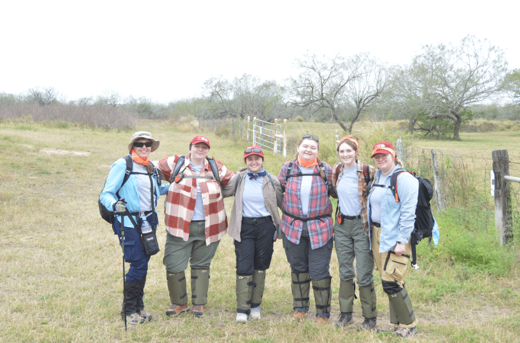 Jan 2025 Beyond Borders Team Members: Latham, Eriksen, Frankey, Lilly, Makenna & Chastidy